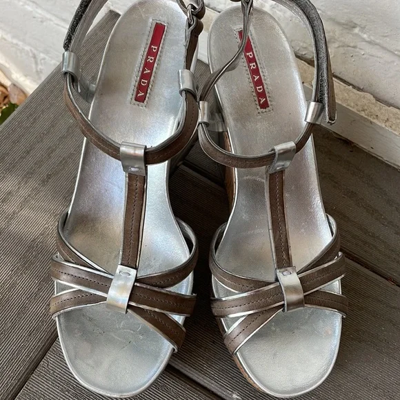 Prada wedges size 7.5 - Picture 11 of 12